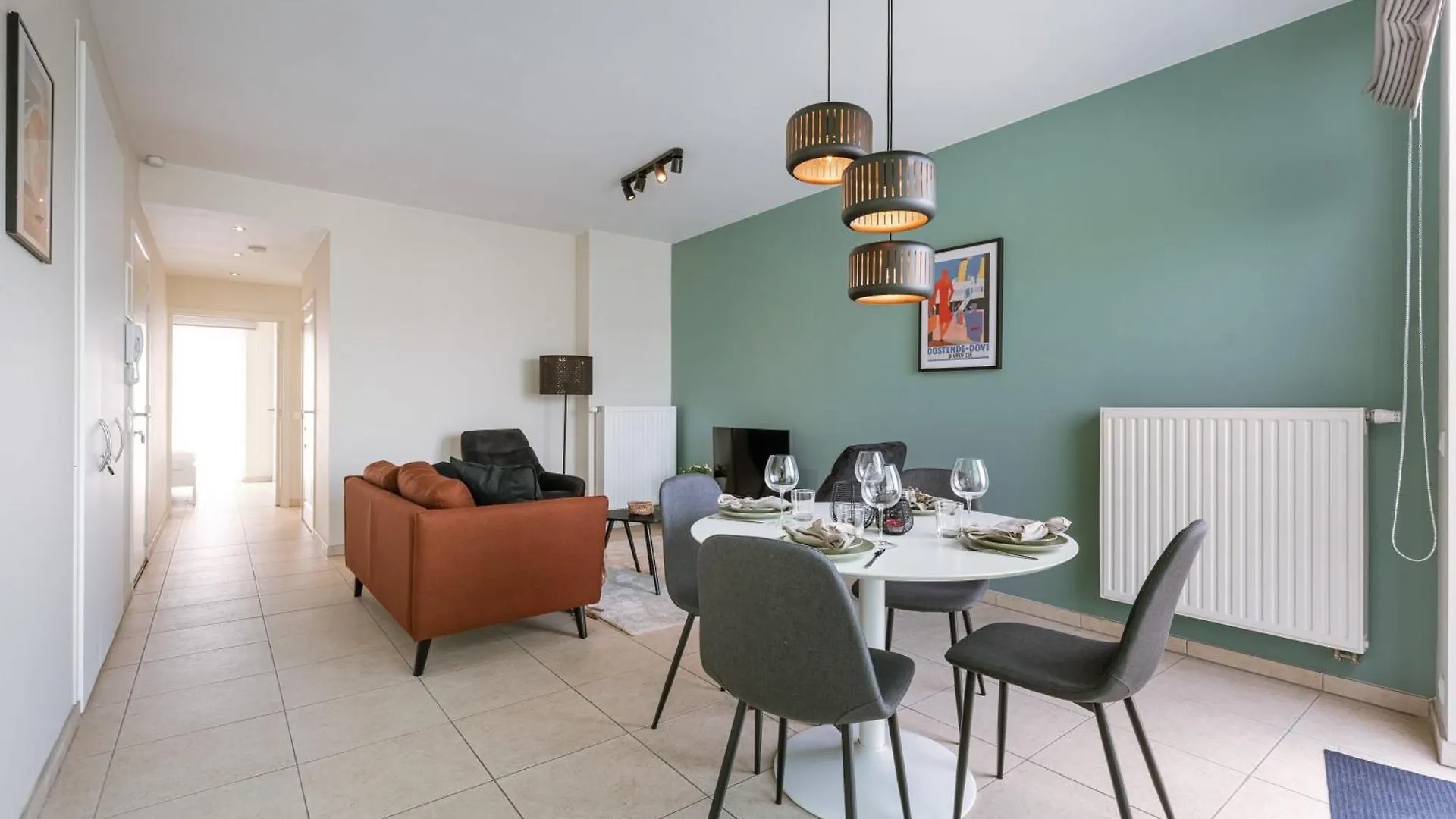 Huswell - Cozy Seaside Apartment With Terrace In Central Oostende Belgium